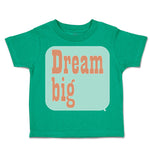 Toddler Clothes Dream Big D Toddler Shirt Baby Clothes Cotton