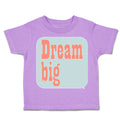 Toddler Clothes Dream Big D Toddler Shirt Baby Clothes Cotton