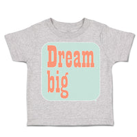 Toddler Clothes Dream Big D Toddler Shirt Baby Clothes Cotton