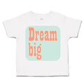 Toddler Clothes Dream Big D Toddler Shirt Baby Clothes Cotton