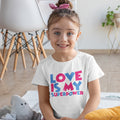 Toddler Clothes Love Is My Super Power Toddler Shirt Baby Clothes Cotton