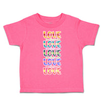 Toddler Clothes Love Heart Arrow Toddler Shirt Baby Clothes Cotton