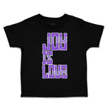 Toddler Clothes Joy Is Love Toddler Shirt Baby Clothes Cotton