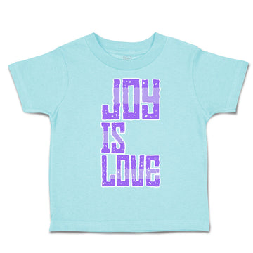 Toddler Clothes Joy Is Love Toddler Shirt Baby Clothes Cotton