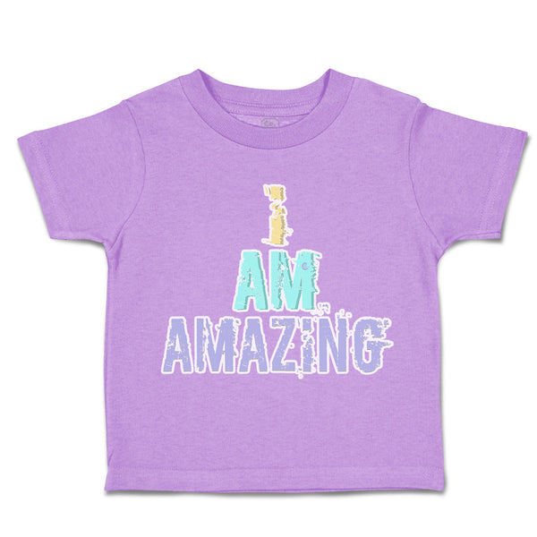 Toddler Clothes I Am Amazing Toddler Shirt Baby Clothes Cotton