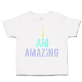 Toddler Clothes I Am Amazing Toddler Shirt Baby Clothes Cotton