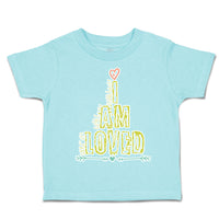 Toddler Clothes I Am Loved Heart Arrow Toddler Shirt Baby Clothes Cotton