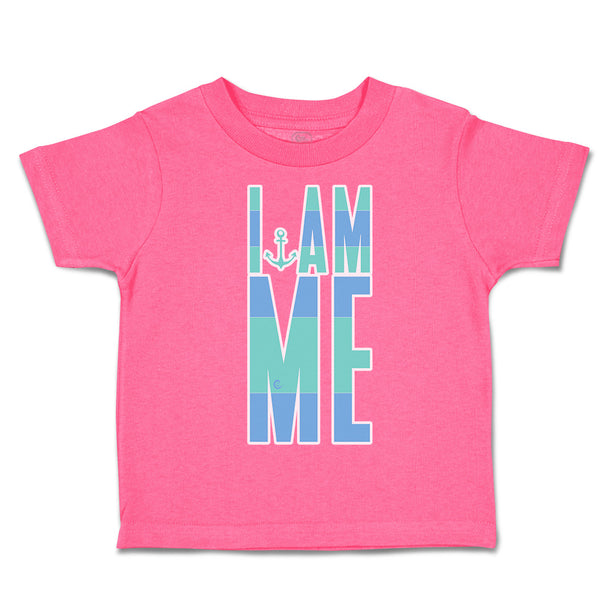 Toddler Clothes I Am Me Anchor Toddler Shirt Baby Clothes Cotton