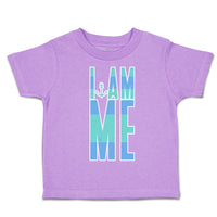 Toddler Clothes I Am Me Anchor Toddler Shirt Baby Clothes Cotton