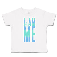 Toddler Clothes I Am Me Anchor Toddler Shirt Baby Clothes Cotton