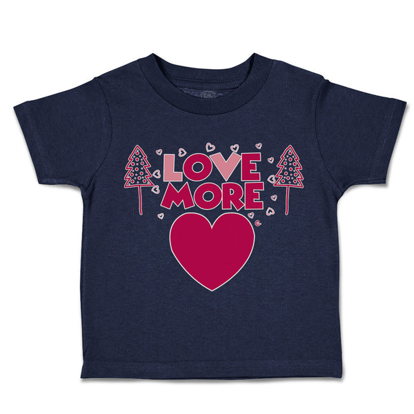 Toddler Clothes Love More Heart Tree Toddler Shirt Baby Clothes Cotton