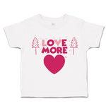 Toddler Clothes Love More Heart Tree Toddler Shirt Baby Clothes Cotton