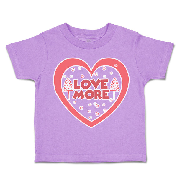 Toddler Clothes Love More Love Tree Toddler Shirt Baby Clothes Cotton