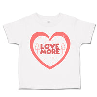 Toddler Clothes Love More Love Tree Toddler Shirt Baby Clothes Cotton