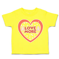 Toddler Clothes Love More Love Tree Toddler Shirt Baby Clothes Cotton