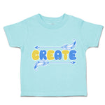 Toddler Clothes Create Feather Arrow Toddler Shirt Baby Clothes Cotton