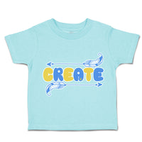 Toddler Clothes Create Feather Arrow Toddler Shirt Baby Clothes Cotton
