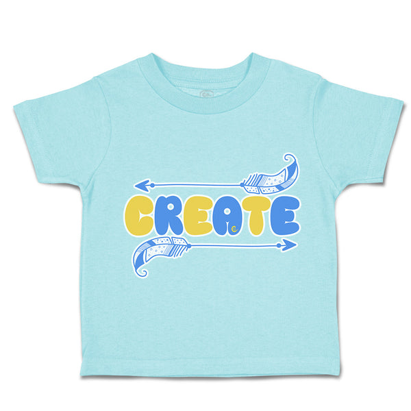 Toddler Clothes Create Feather Arrow Toddler Shirt Baby Clothes Cotton