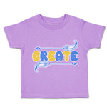 Toddler Clothes Create Feather Arrow Toddler Shirt Baby Clothes Cotton