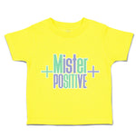 Toddler Clothes Mister Positive Toddler Shirt Baby Clothes Cotton