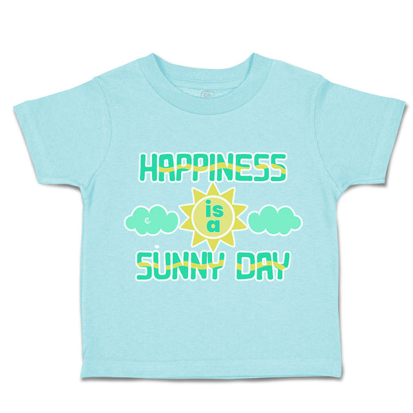 Toddler Clothes Happiness Is A Sunny Day Clouds Toddler Shirt Cotton