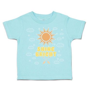 Toddler Clothes Shine Bright Sun Star Clouds Toddler Shirt Baby Clothes Cotton