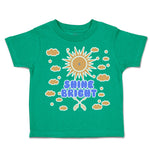 Toddler Clothes Shine Bright Sun Stars Clouds Toddler Shirt Baby Clothes Cotton