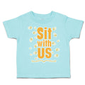 Toddler Clothes Sit with Us Leaves Orange Toddler Shirt Baby Clothes Cotton