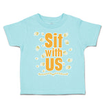 Toddler Clothes Sit with Us Leaves Orange Toddler Shirt Baby Clothes Cotton