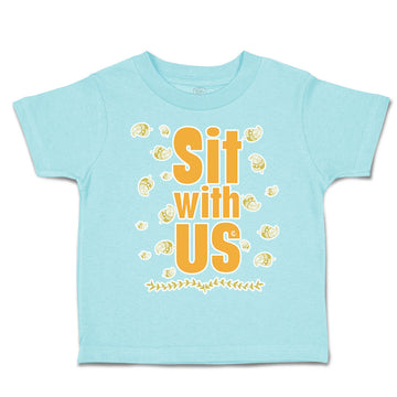 Toddler Clothes Sit with Us Leaves Orange Toddler Shirt Baby Clothes Cotton