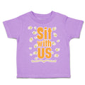 Toddler Clothes Sit with Us Leaves Orange Toddler Shirt Baby Clothes Cotton