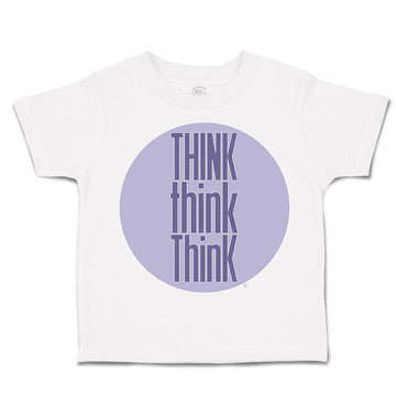Toddler Clothes Think Toddler Shirt Baby Clothes Cotton