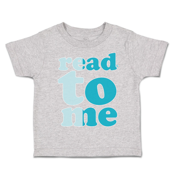 Toddler Clothes Read to Me Toddler Shirt Baby Clothes Cotton