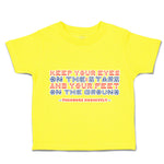 Toddler Clothes Keep Your Eyes on The Stars Your Feet Ground Toddler Shirt