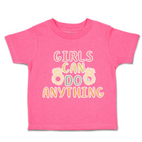 Toddler Clothes Girls Can Do Anything Diamond Ring Toddler Shirt Cotton