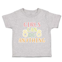 Toddler Clothes Girls Can Do Anything Diamond Ring Toddler Shirt Cotton