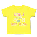 Toddler Clothes Girls Can Do Anything Diamond Ring Toddler Shirt Cotton