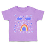 Toddler Clothes Rainbow Clouds Stars Toddler Shirt Baby Clothes Cotton