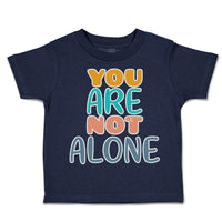 Toddler Clothes You Are Not Alone Ice Cream Toddler Shirt Baby Clothes Cotton