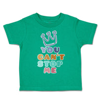 Toddler Clothes You Cant Stop Me Crown Toddler Shirt Baby Clothes Cotton