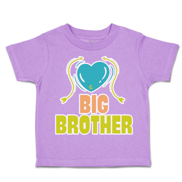 Toddler Clothes Big Brother Heart Arrow Toddler Shirt Baby Clothes Cotton