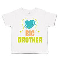 Toddler Clothes Big Brother Heart Arrow Toddler Shirt Baby Clothes Cotton