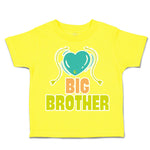 Toddler Clothes Big Brother Heart Arrow Toddler Shirt Baby Clothes Cotton