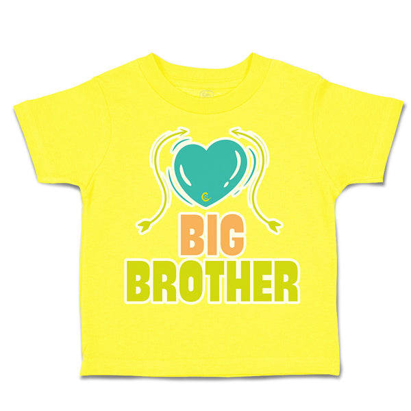 Toddler Clothes Big Brother Heart Arrow Toddler Shirt Baby Clothes Cotton
