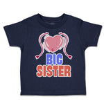 Toddler Clothes Big Sister Heart Arrow Toddler Shirt Baby Clothes Cotton