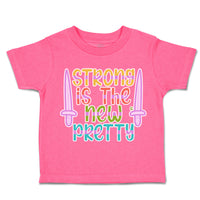 Toddler Clothes Strong Is The New Pretty A Toddler Shirt Baby Clothes Cotton