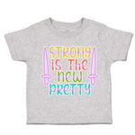 Toddler Clothes Strong Is The New Pretty A Toddler Shirt Baby Clothes Cotton