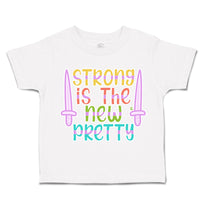 Toddler Clothes Strong Is The New Pretty A Toddler Shirt Baby Clothes Cotton