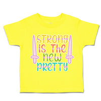 Toddler Clothes Strong Is The New Pretty A Toddler Shirt Baby Clothes Cotton