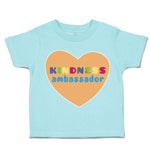 Toddler Clothes Kindness Ambassador Heart Toddler Shirt Baby Clothes Cotton